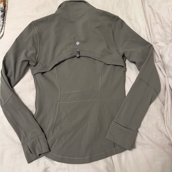 Lululemon Athletica Sage Green Zip-Up Hoodie - Picture 2 of 2